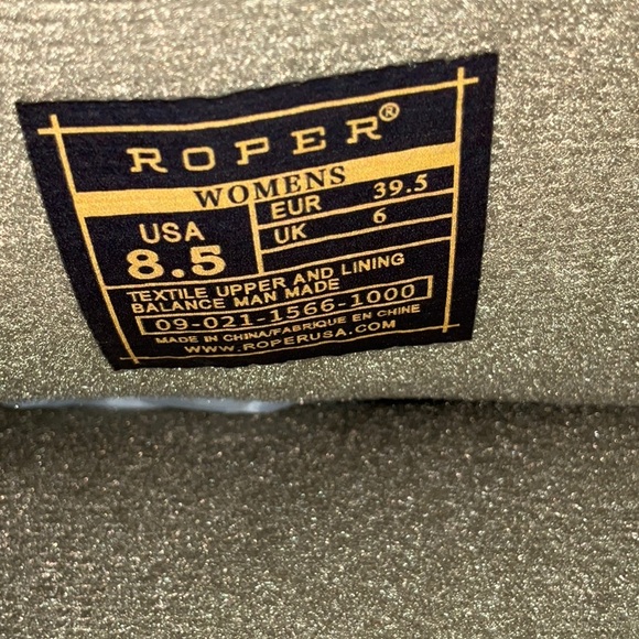 Roper Womens Embroidered Boots - Picture 8 of 9